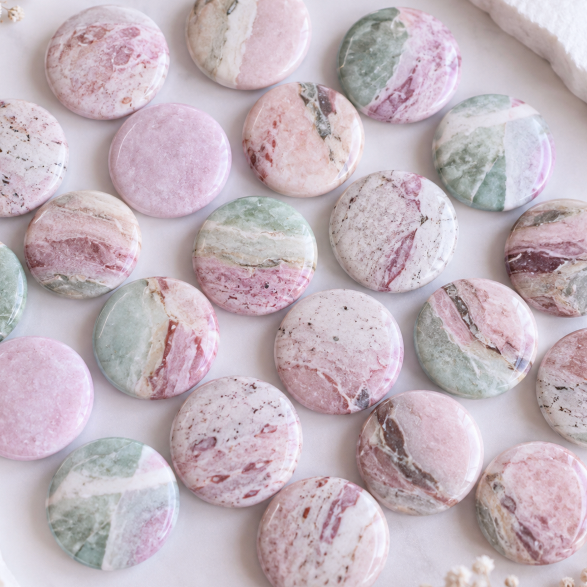 Unicorn Jasper Button Tumble - Intuitively Chosen